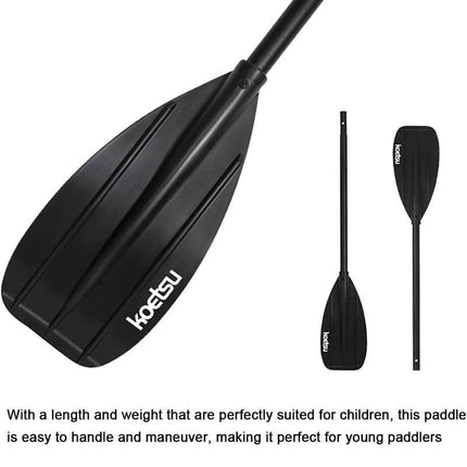 Kayak Paddle Lightweight Double-Head Boat Paddle for Young Beginners and Training