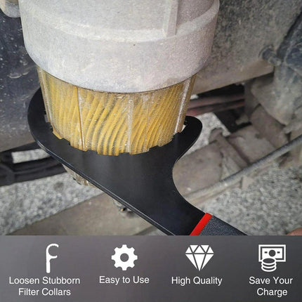 Heavy Duty Diesel Filter Wrench Tool for Engine Oil Filter Removal in Cars and Trucks