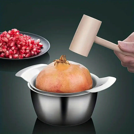 3PCS Stainless Steel Pomegranate Peeling Tool Fruit Seed Remover Opener Tool