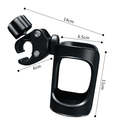 Baby Stroller Cup Holder Drink Bag Milk Bottle Phone Pram Golf Buggy Wheelchair Aimall