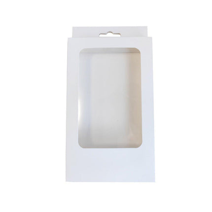 50pcs Rectangular Window Gift Paper Box Candy Biscuit Packaging Boxes