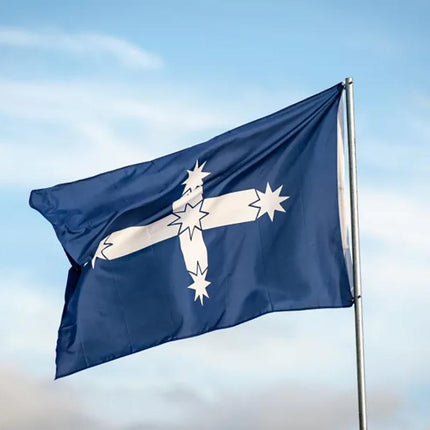 Large Eureka Stockade Flag Southern Cross Australian Aussie Heavy Duty 90 x 150 - Aimall