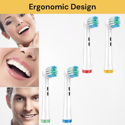 20pcs Electric Toothbrush Heads Replacement For Oral B Braun Models Series