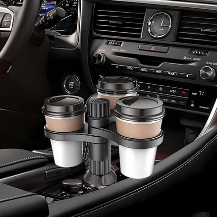 Car Multi Cup Holder Mug Holder Vehicle Drink Holder Organiser for Travel Use