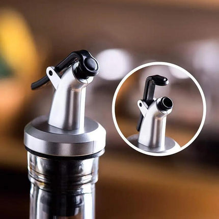 250/500ml Olive Oil Vinegar Pourer Dispenser Glass Bottle Kitchen Tools Cooking - Aimall