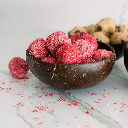 4Sets Natural Coconut Shell Bowls Tableware for Rice Dessert Salad