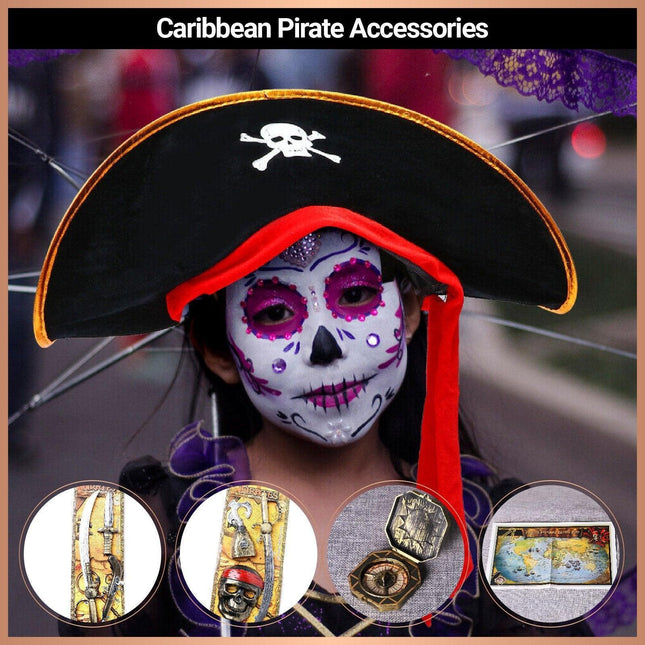 Caribbean Pirate Essentials: Captivating Costume Accessories for High Seas Adventure