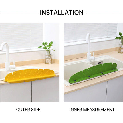 Kitchen Water Baffle Sink Splash Guard Household Waterproof Partition