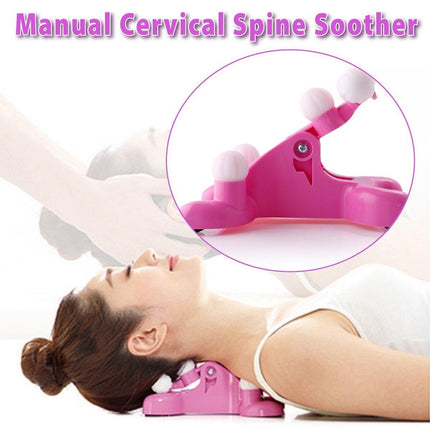 Handheld Cervical Neck Massager for Pain Relief Relaxation Muscle Care Therapy