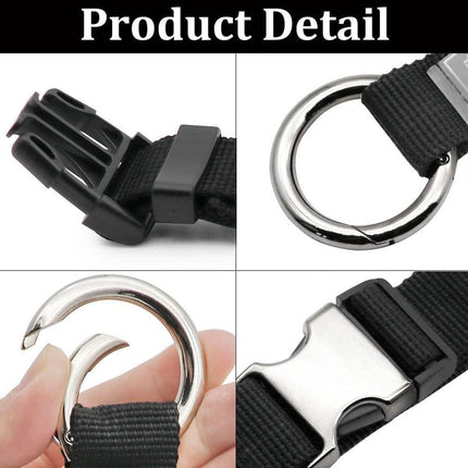 5PCS Luggage Anti Theft Multi-role Metal Buckle Hook Load Bearing Suitcase Strap