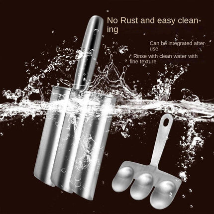 3PCS Stainless Steel Meatball Maker Fish Ball Mold Shrimp Slider Meat Tool