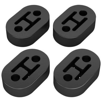 4PCS Exhaust Mount Repair Hanger Bracket Heavy Duty Rubber Replacement Universal - Aimall