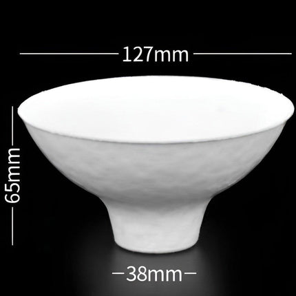 50pcs Disposable Ice Cream Cups Degradable Sugarcane Pulp Eco-Friendly Party