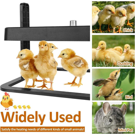 18W Poultry Heating Plate Brooder Warm Chick Duck Chicken Coop Heater 27x27cm - Aimall