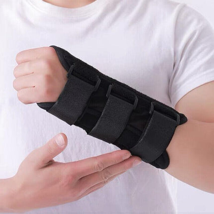 S Size Wrist Splint Brace Protection Support Strap Carpel Tunnel CTS RSI Pain Relief - Aimall