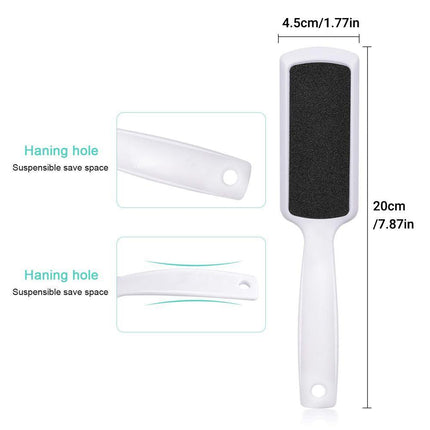 Double Sided Foot File Callus Remover Pedicure Skin Care Sanding Foot File Tool - Aimall