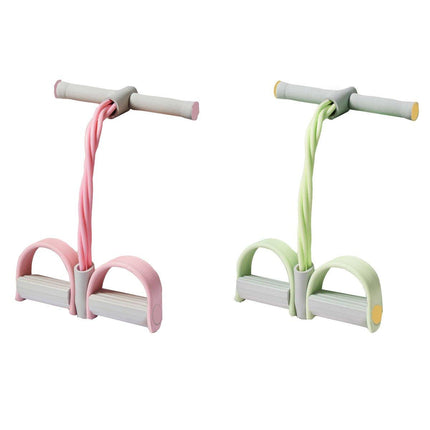 Multifunctional Foot Pedal Resistance Band Home Fitness Pulling Rope Exerciser