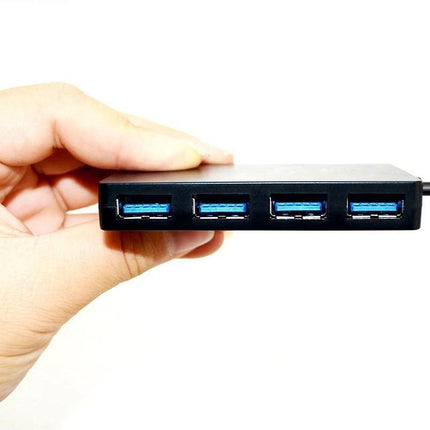 USB Type-C 3.0 4 Port Multi Extension HUB Expansion High Speed Silm - Aimall