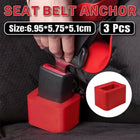 3PCS Vehicle Buckle Insert Slot Lifter Silicone Spacer Block