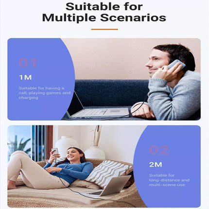 540° Rotate Magnetic Charging Cable For TypeC - Aimall