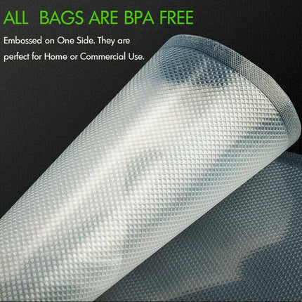 Vacuum Food Sealer Bags Saver Seal Storage Precut Commercial Grade - Aimall