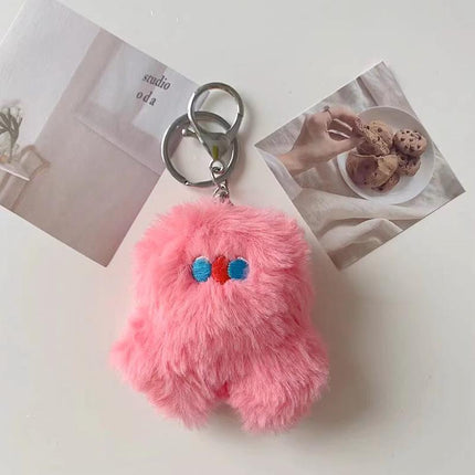 Animal Bag Pendant Plush Key Ring Plush Stupid Keychain Keyring Plush Toys Gifts - Aimall