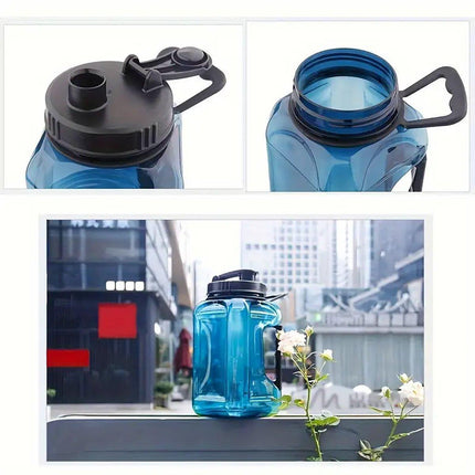 Large Capacity Outdoor Plastic Water Bottle Sports Portable Lightweight Drinking