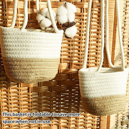 Hanging Storage Basket Wall Planter Decorative Hanging Basket for Plants Storage