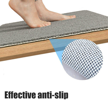 Waterproof Non-Slip Bathroom Shower Mat Anti-Slip Rug Toilet Floor Mat Washable