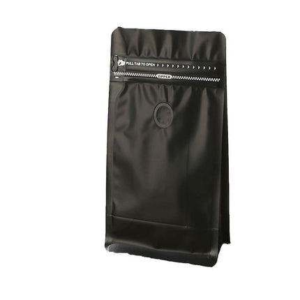 100 x STAND UP POUCHES MYLAR FOIL BAG HEAT SEAL FOOD GRADE ZIP LOCK BAG Black - Aimall