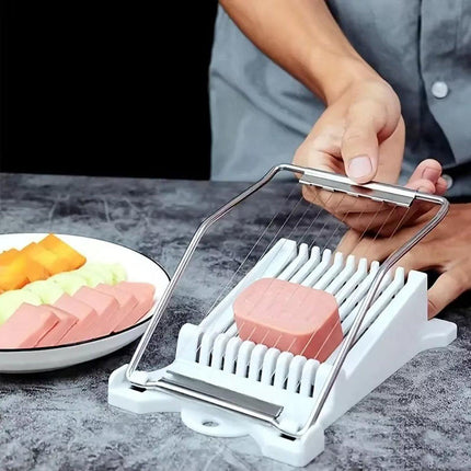4PCS Kitchen Ham Lunch Meat Slicer Food Cutter Easy Use Tool for Perfect Slices