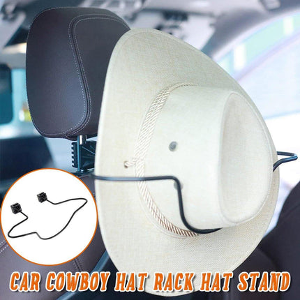 Car Hat Rack Holder Vehicle Coat Storage Organizer Universal Headrest Hanger