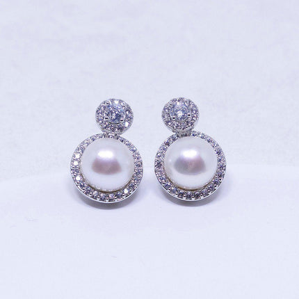 Exquisite French Style Socialite Earrings Fashion Jewelry Elegant Statement