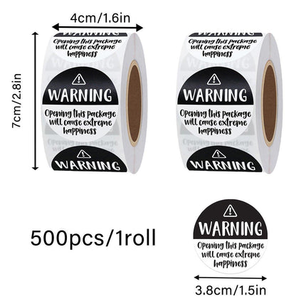 2 Rolls Gift Decoration Sealing Stickers for Wrapping Supplies Party Decorations