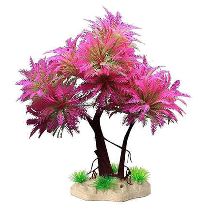 Fish Tank Decoration Artificial Water Grass Ornament Plastic Aquarium Bonsai