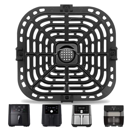 Air Fryer Accessories Set Steamer Sheet Grease Trap Grill Pan for Cooking