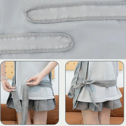 Cat Carrying Apron Non Stick Hair Kangaroo Pouch Pet Grooming Suit Portable
