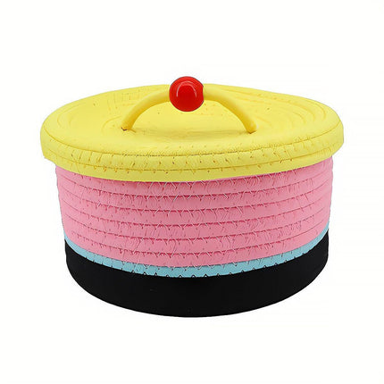 Storage Basket Desktop Organizer for Cosmetics Toys Office Desk Storage Box