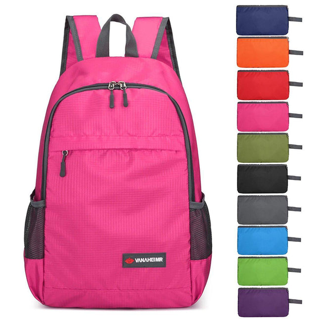 Waterproof Folding Backpack Lightweight Outdoor Leisure Bag Large Capacity