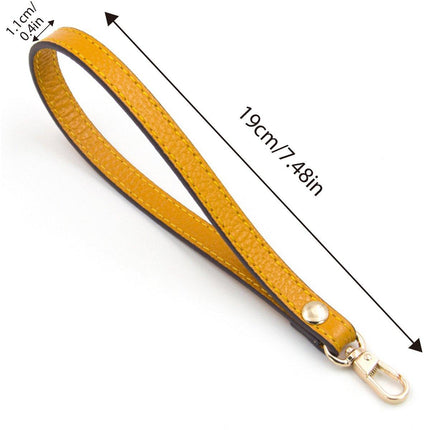 Adjustable Leather Replacement Wrist Strap for Wallets Handbags and Clutches