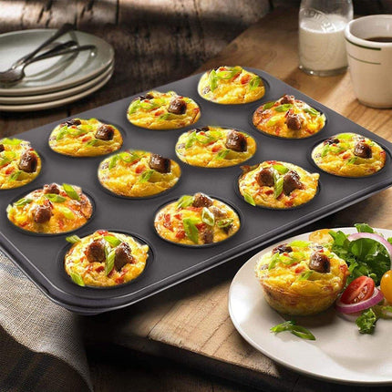 2pcs 12 Holes Round Cake Mould Baking Pan for DIY Cake Making and Baking Tools