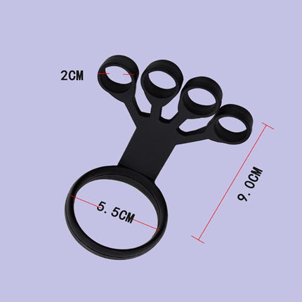 Finger Exerciser Strength Gripper Forearm Trainer Hand Grip Strengthener Therapy - Aimall
