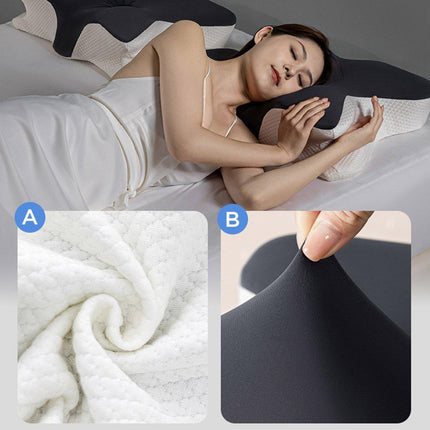 Memory Foam Butterfly Pillow Neck Support Slow Rebound Cervical Pillow