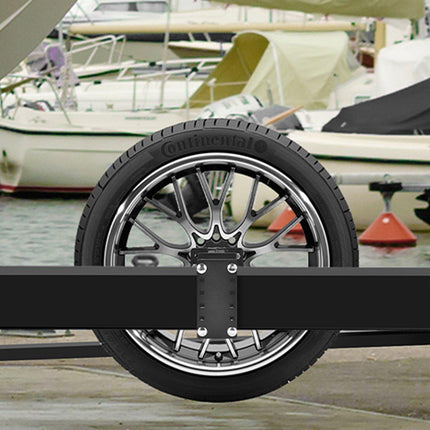 Heavy Duty Car Trailer Spare Tire Carrier Mount Universal Steel 150 lbs Capacity