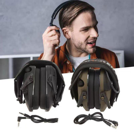 Professional Shooting Noise Cancelling Earmuffs Outdoor Soundproof Headphones