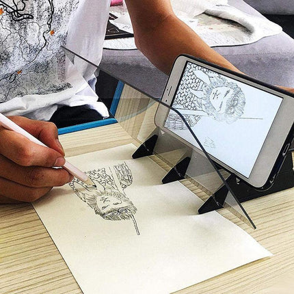 Optical LED Tracing Drawing Board Light Image Copy Pad Art Design Painting Tools - Aimall