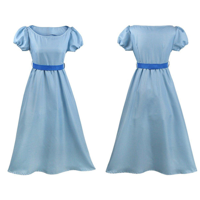 Peter Pan Cos Peter Pan PeterPan Princess Wendy Cosplay Costume Long Dress Performance Clothes