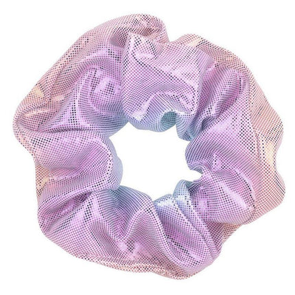 10PCS Shiny Metallic Elastic Hair Ties Women Hair Scrunchies Ponytail Holder - Aimall