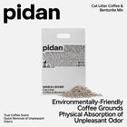 Pidan Cat Litter Classic Mixed Cat Litter Tofu Coffee Litter Bentonite Litter Low Dust Odor 4 Packs