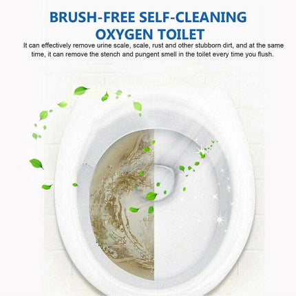 16/32pcs Effervescent Toilet Cleaning Tablets Descaling Deodorizing Odor Free